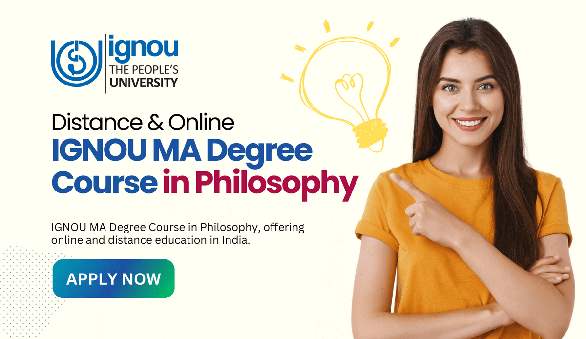 Read more about the article Distance & Online IGNOU MA Degree Course in Philosophy 