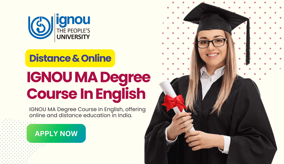 Read more about the article Distance & Online IGNOU MA Degree Course in English