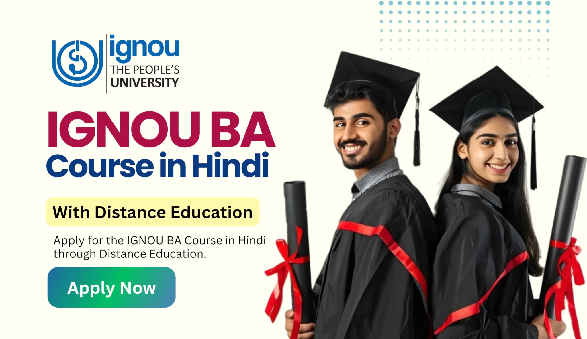 Read more about the article IGNOU BA Course in Hindi with Distance Education