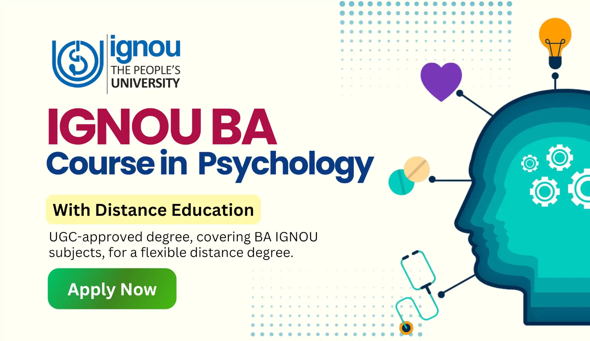 Read more about the article IGNOU BA Course in Psychology with Distance Education