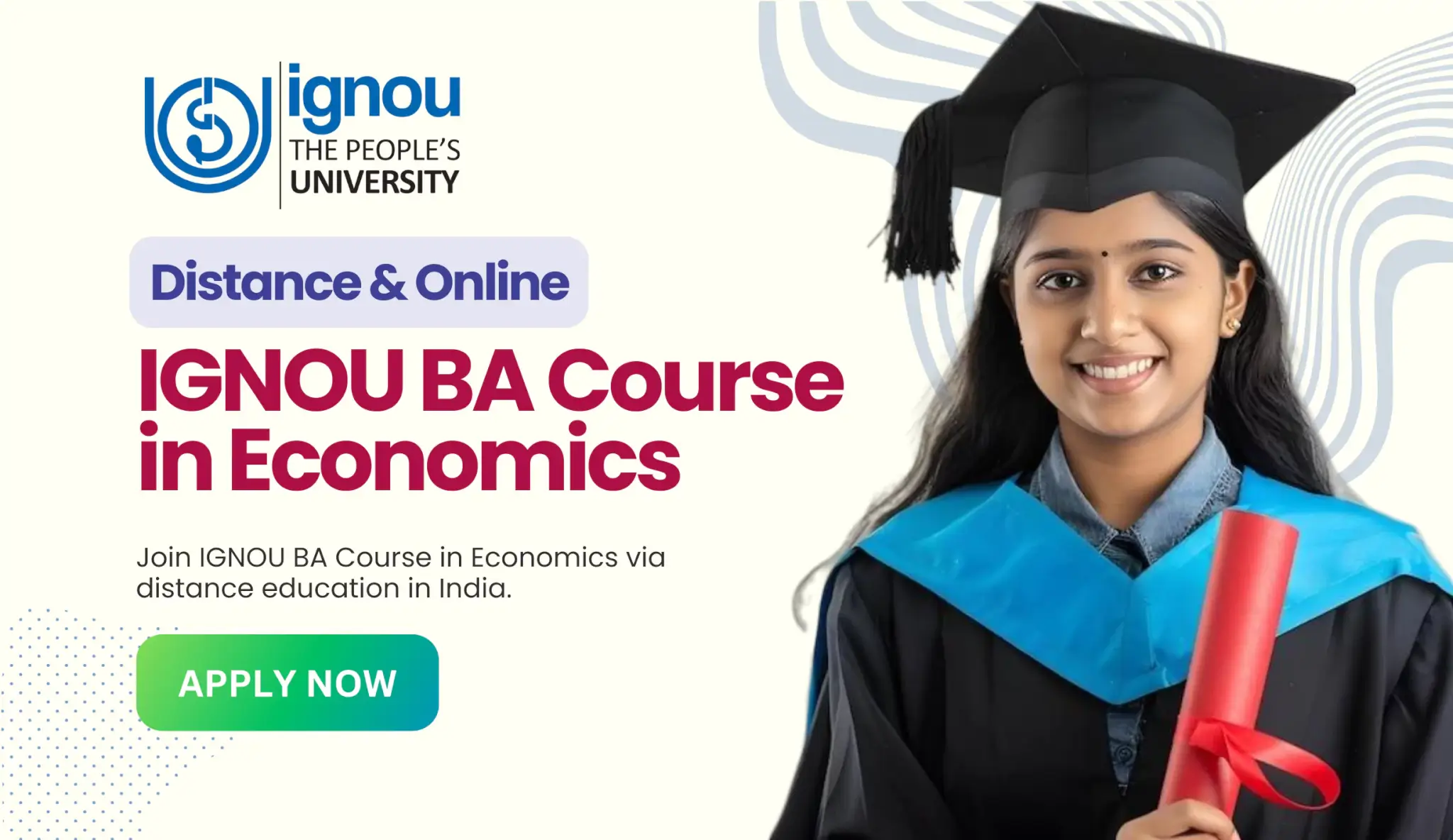 Read more about the article IGNOU BA Course in Economics with Distance Education