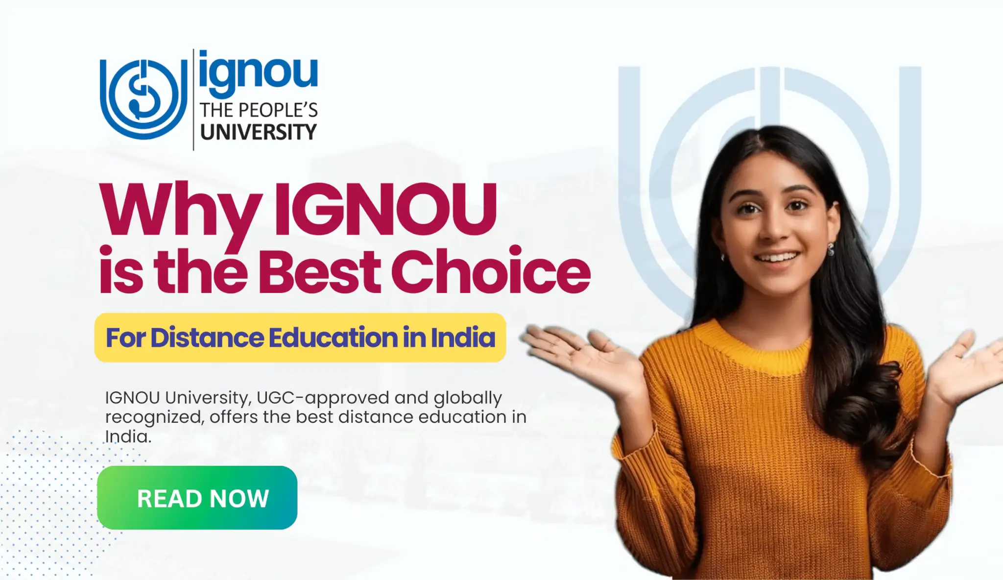 Read more about the article Why IGNOU is the Best Choice for Distance Education in India