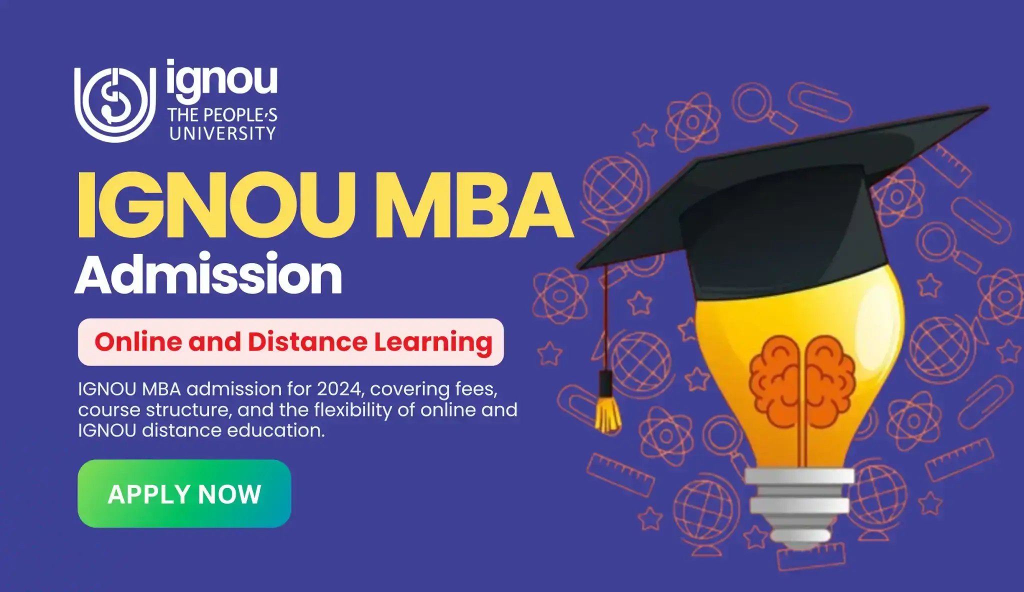 ignou mba admission