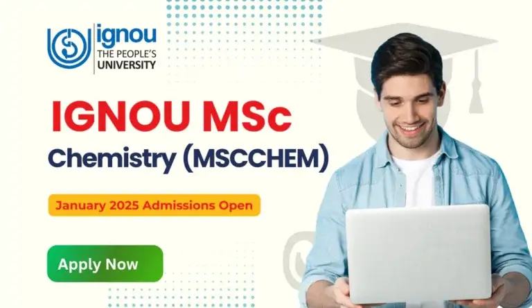 MSc IGNOU Chemistry