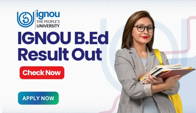 IGNOU B.Ed Entrance result