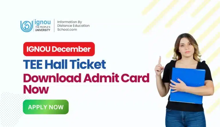 IGNOU hall ticket