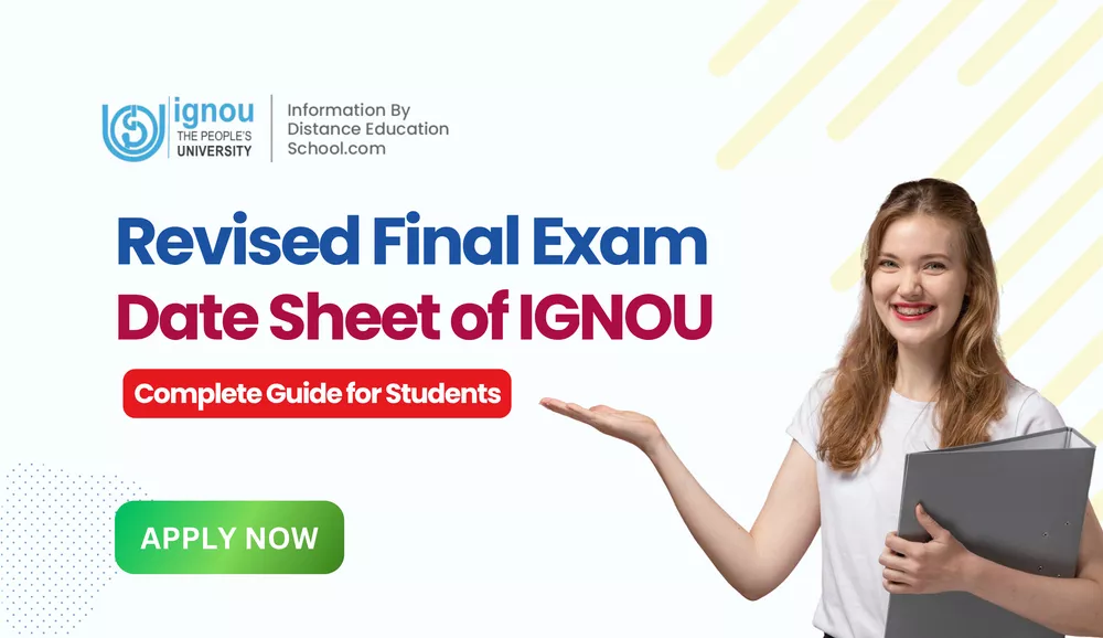 Exam Date Sheet of IGNOU